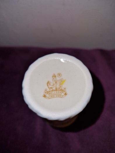 Belleek miniature vase 7th mark
