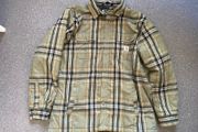 Carhartt Relaxed Fit Flannel Sherpa Lined Shirt Jac Mens Large Green Button Snap