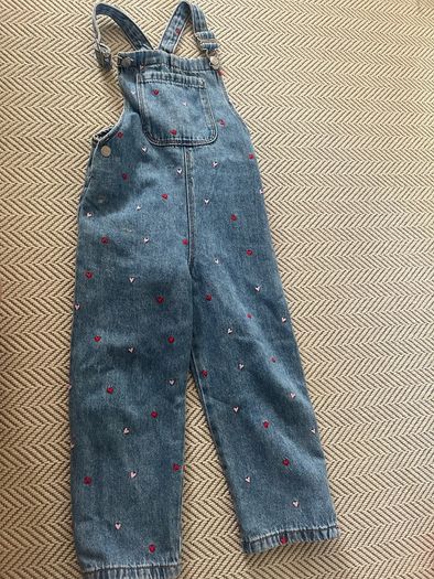 zara girls dungarees