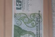 2 consecutive numbered Punt notes.