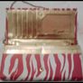 2 x "Pauls Boutique" Purse / Wallet /Clutch Bags both with Hidden Gold Chain Shoulder / Wrist Strap. Image 8