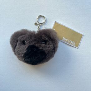 Michael Kors Teddy Bear Pom Fur Key