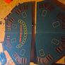 Casino Layout Texas Hold Em Tournament Folding Poker Table Top x2 & Accessories Image 7