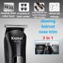 Kemei KM-1506 Multifunctional USB Hair Clipper Rechargeable Electric Hair Clipper Electric Shaver Head Beard Shaver Hair Clipper Image 2