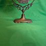 Ornate Victorian Style Brass Swivel Vanity Mirror  Antique Dressing Table Mirror Image 10