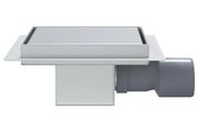 2 in 1 Shower Drain Silver 15 x 15 cm Stainless Steel 304