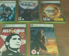 XBOX 360 games x 5