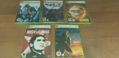XBOX 360 games x 5