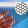 FREE EXPRESS SHIPPING Chicken Wire Mesh Roll 10m Plastic Mesh Fencing Poultry Breeding Netting Garden Balcony Fence Mesh for Home Decor and Gardening Temporary Fencing for Yard 40cm x 10cm Black Image 6