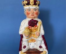 Rare Wedgwood & Co. 'Unicorn King' Toby Jug