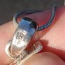 Stunning Sterling Silver Polished Agate Geometric Pendant set Image 8