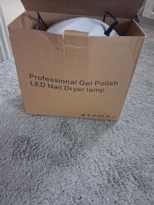 LED Nail Dryer Lamp and Gel Polishes