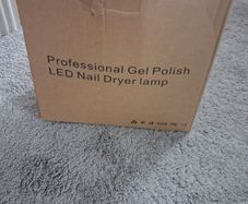 LED Nail Dryer Lamp and Gel Polishes