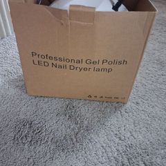 LED Nail Dryer Lamp and Gel Polishes