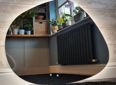 LED Bathroom Mirror Dual LED Antifog Demister