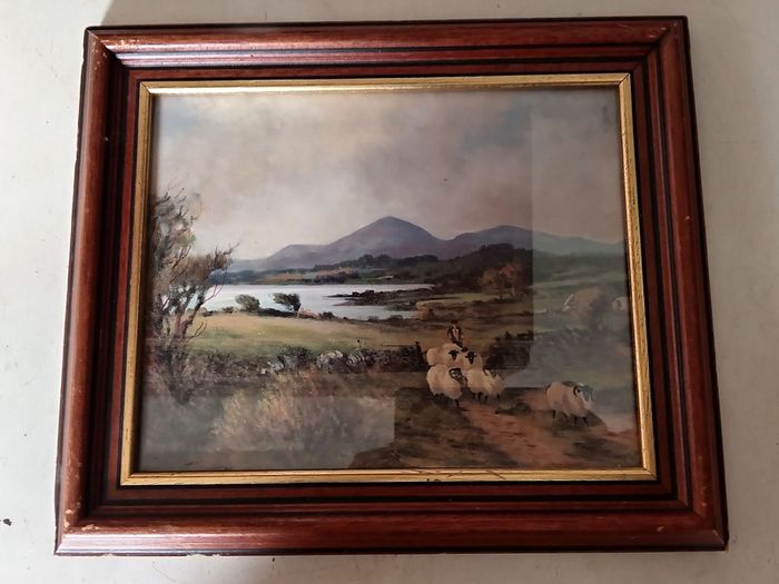 Three Vintage Country Scene Pictures