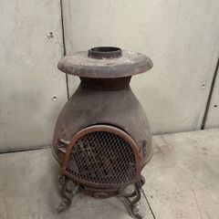Antique cast iron stove