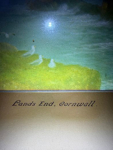 R.D. Sherrin (D.A. Niel) Pair of Original Gouaches - Lands End & Kynance Rocks, Cornwall