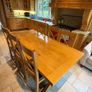 Solid Oak Kitchen Table & Chairs Image 3