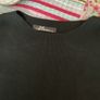 jumper Bnwt black occasion piece jumper with fur panels large /xl Image 6