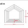 Garden Marquee - 3 x 8m Image 6