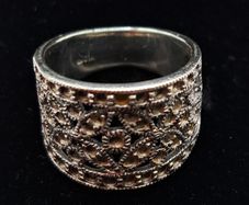 sterling silver ring size O