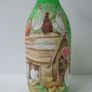 Handmade Decoupage Bottle Vase Image 3