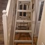 8ft Wooden double step ladder Image 3
