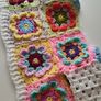 Handmade granny square baby cardigan Image 3