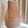 IKEA MISTERHULT rattan bamboo table Lamp Image 4