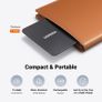 FineTrack Slim Wallet Tracker Compatible with Apple Find My (iOS only), 1.7mm Ultra-Slim, Rechargeable Battery, Smart Finder, IP68 Waterproof, Bluetooth Card for Wallet, Passports, Luggage Image 3