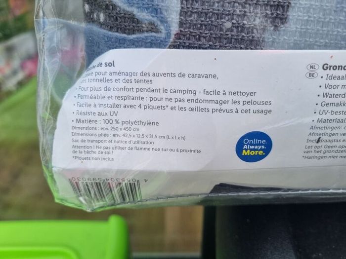 Camping Groundsheet