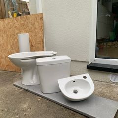 toilet and sink