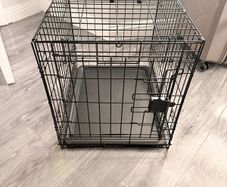 Dog crate foldable