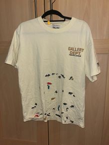 Cream T-shirt Gallery Dept Tokyo Japan size large
