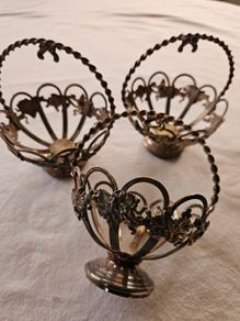 Antique decorative baskets