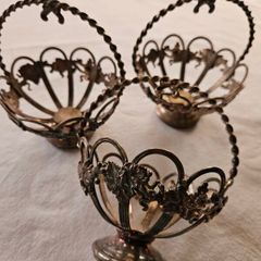 Antique decorative baskets
