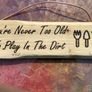 Rustic Bathroom Sign Boards - Home Is Where You Poop Most Comfortably Image 4