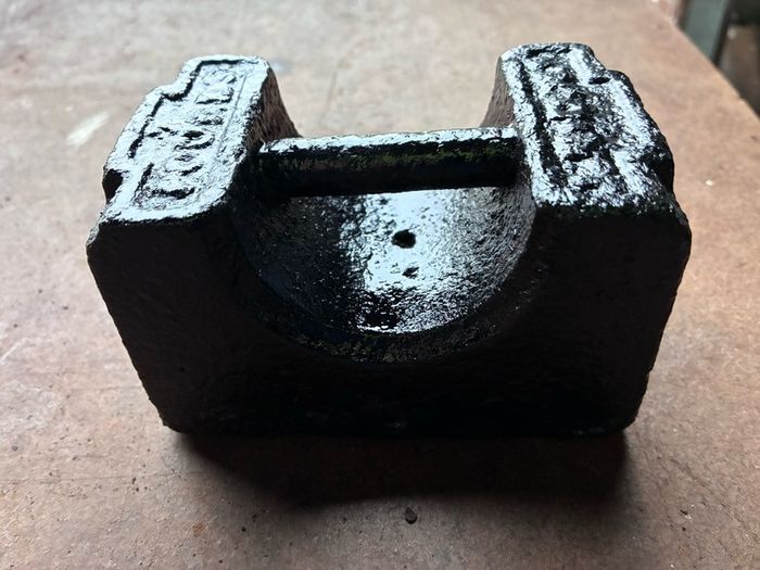 Antique 7 pound shop weight