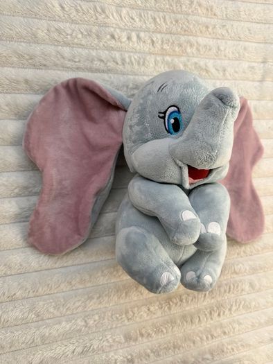 Ty Sparkle Disney Dumbo Plush Elephant NOT Working approx. 25 cm. Used Please see photos