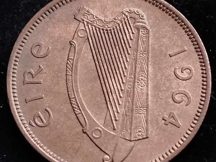 Ireland - 1964 - Half Penny - 1/2d - Sow - KM.10 - UNC - [2706]