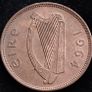 Ireland - 1964 - Half Penny - 1/2d - Sow - KM.10 - UNC - [2706] Image 2