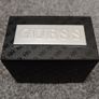 guess men brown genuine leather watch Image 6