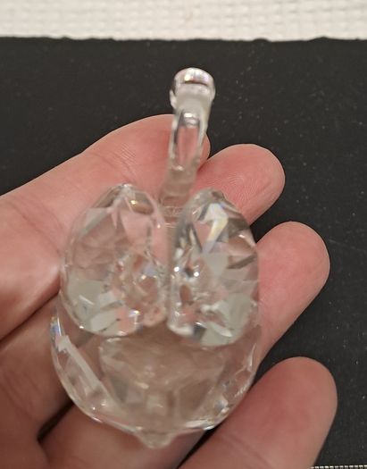 Authentic Swarovski Crystal Swan Figurine