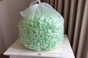 Packaging peanuts, light green, 10-15L