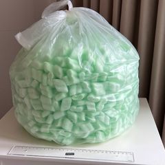 Packaging peanuts, light green, 10-15L