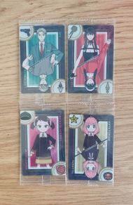 Spy x Family anime collecting cards manga Anya Forger Loid Yor