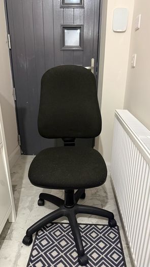 Black Desk Chair Ergonomic Office Swivel Chair Shankill