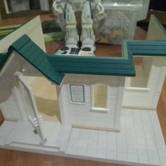 sylvanian Dr surgery and dolls.