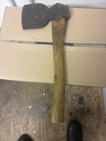 Vintage Forged Axe